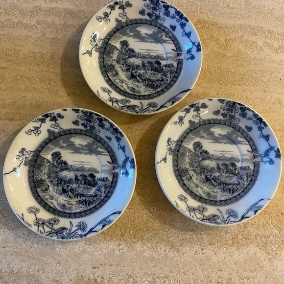 Brownfield & Son Trademark Woodland Vintage No 14058 Vintage Porcelain Tea Plate - Picture 1 of 10